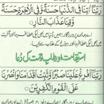 dua for duniya or akhirat ki bhalai ki