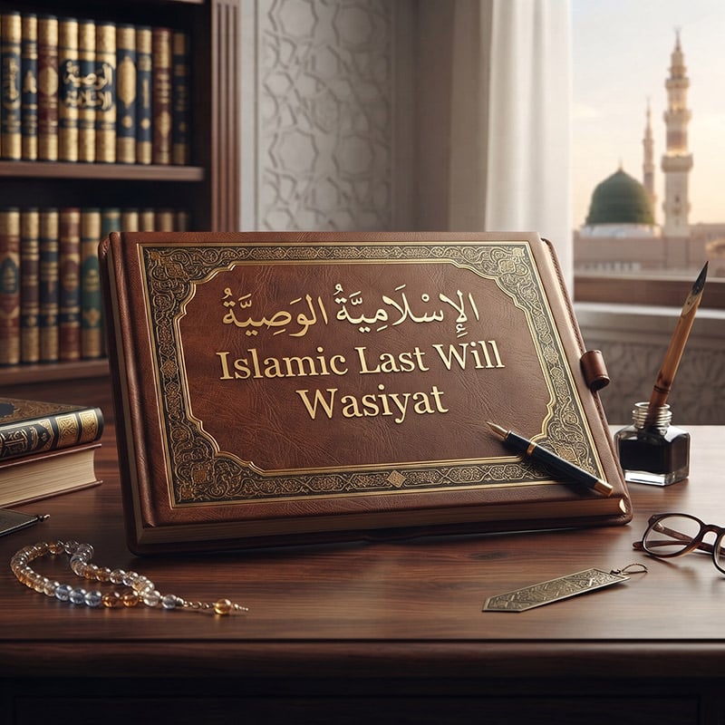 Islamic Wasiyat last will planning, a symbol of preparation and trust for loved ones